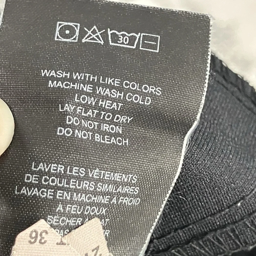Cuts AO Pants Black Size Large Slim Fit Performance Stretch Chino Casual
